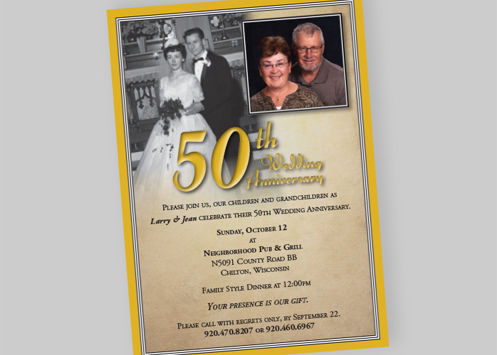 Anniversary Invitation