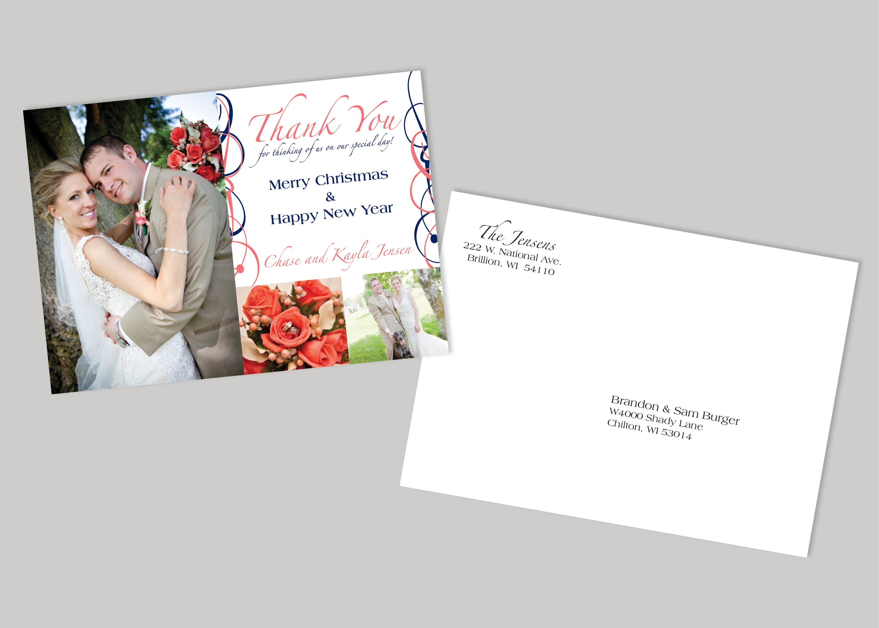 Thank You Card with Envelope