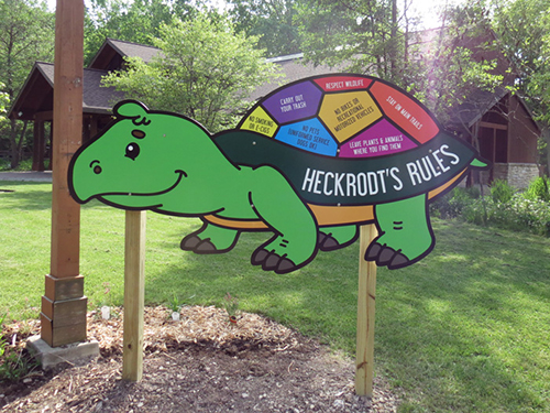 Heckrodt Turtle Sign