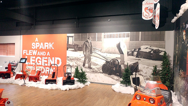 Ariens Museum Full Wall Panel