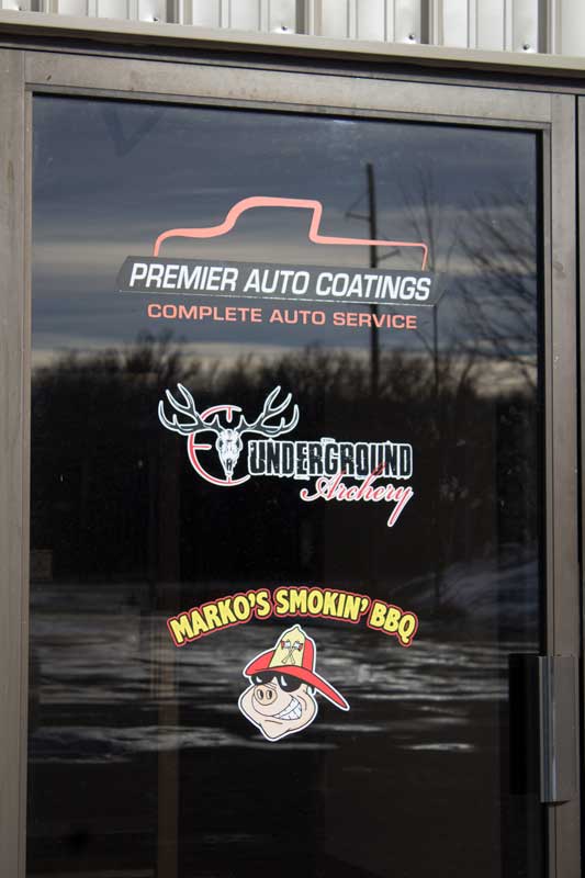 Door Logo Vinyl Graphics